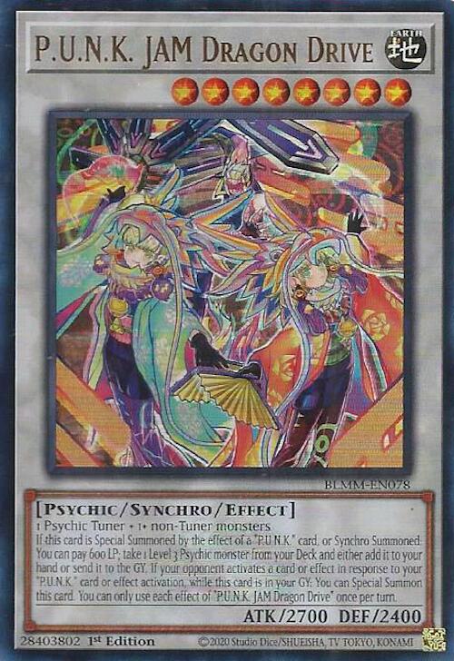 P.U.N.K. JAM Dragon Drive [BLMM-EN078] Ultra Rare | Pegasus Games WI