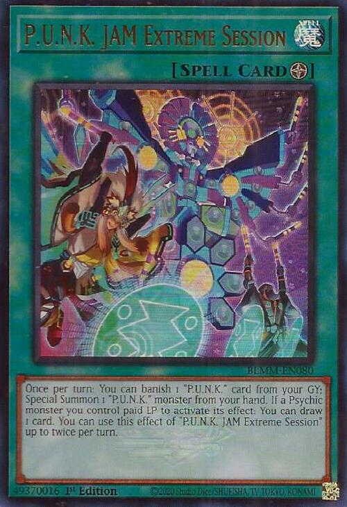 P.U.N.K. JAM Extreme Session [BLMM-EN080] Ultra Rare | Pegasus Games WI