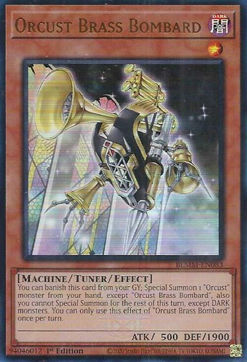 Orcust Brass Bombard [BLMM-EN083] Ultra Rare | Pegasus Games WI