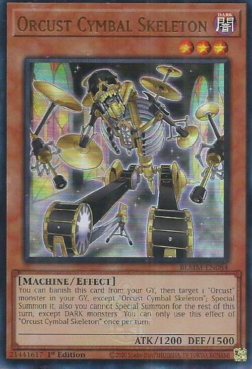 Orcust Cymbal Skeleton [BLMM-EN084] Ultra Rare | Pegasus Games WI