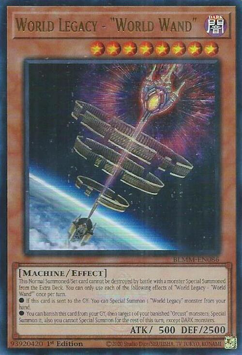World Legacy - "World Wand" [BLMM-EN086] Ultra Rare | Pegasus Games WI