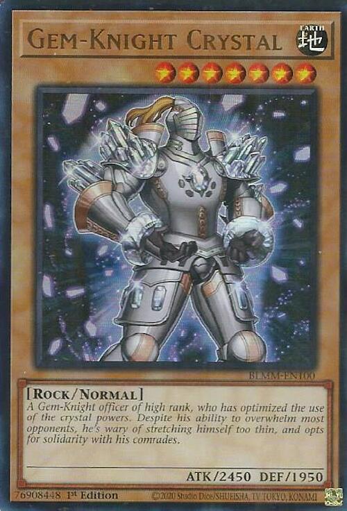 Gem-Knight Crystal [BLMM-EN100] Ultra Rare | Pegasus Games WI