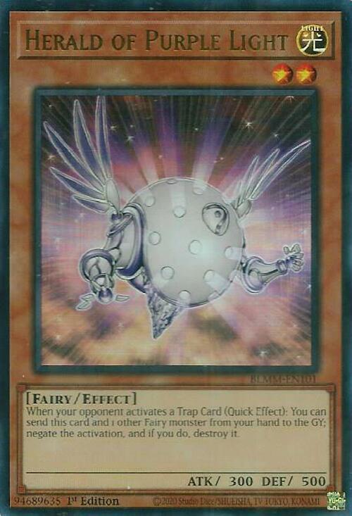 Herald of Purple Light [BLMM-EN101] Ultra Rare | Pegasus Games WI