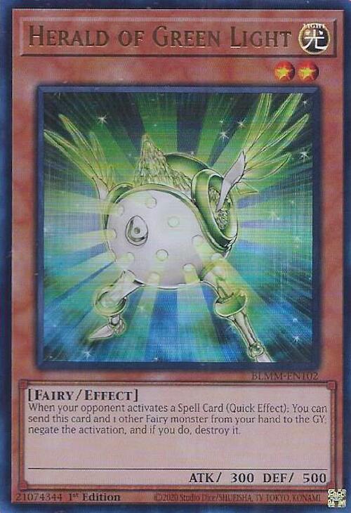 Herald of Green Light [BLMM-EN102] Ultra Rare | Pegasus Games WI