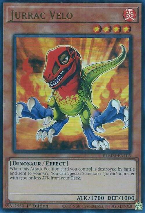 Jurrac Velo [BLMM-EN105] Ultra Rare | Pegasus Games WI