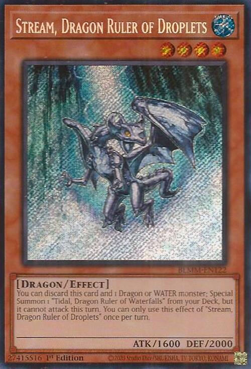 Stream, Dragon Ruler of Droplets [BLMM-EN122] Secret Rare | Pegasus Games WI