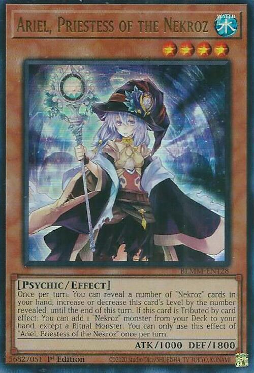 Ariel, Priestess of the Nekroz [BLMM-EN128] Ultra Rare | Pegasus Games WI