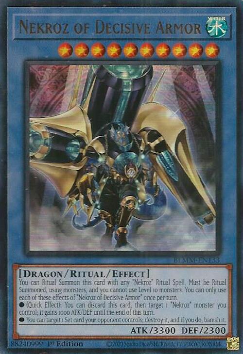 Nekroz of Decisive Armor [BLMM-EN133] Ultra Rare | Pegasus Games WI