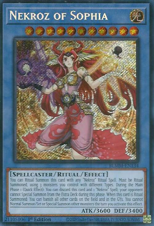 Nekroz of Sophia [BLMM-EN134] Secret Rare | Pegasus Games WI