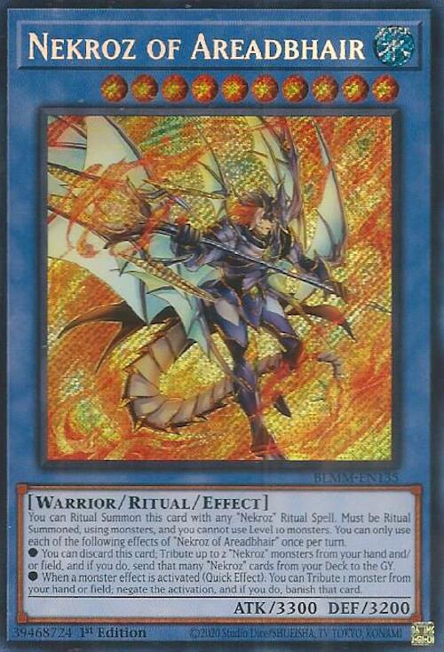 Nekroz of Areadbhair [BLMM-EN135] Secret Rare | Pegasus Games WI