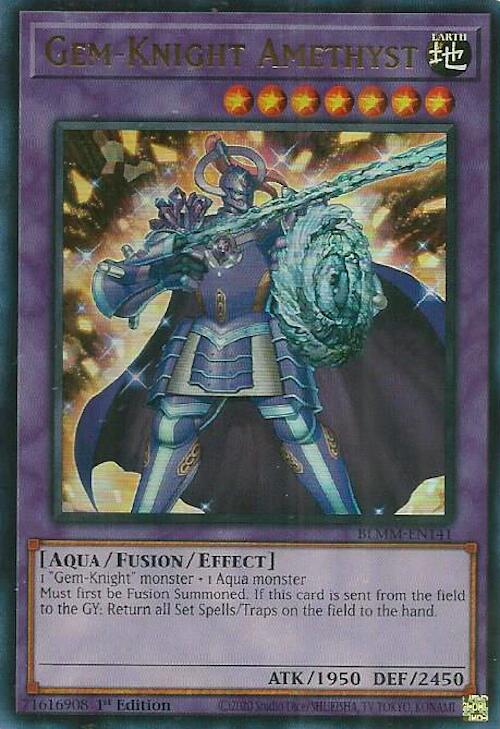 Gem-Knight Amethyst [BLMM-EN141] Ultra Rare | Pegasus Games WI
