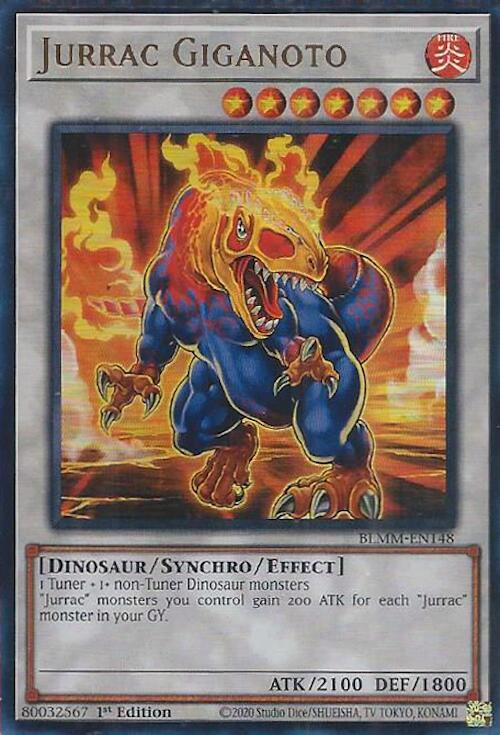 Jurrac Giganoto [BLMM-EN148] Ultra Rare | Pegasus Games WI