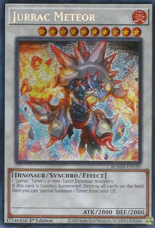 Jurrac Meteor [BLMM-EN150] Secret Rare | Pegasus Games WI