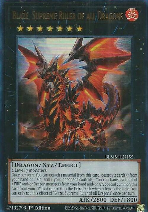 Blaze, Supreme Ruler of all Dragons [BLMM-EN155] Ultra Rare | Pegasus Games WI