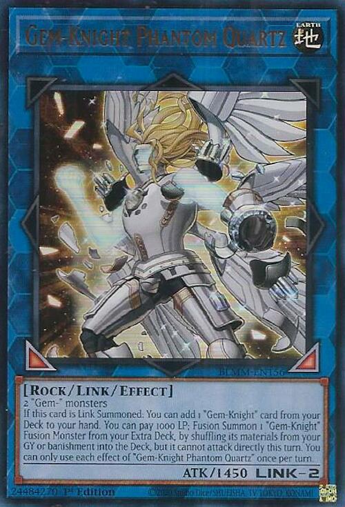 Gem-Knight Phantom Quartz [BLMM-EN156] Ultra Rare | Pegasus Games WI