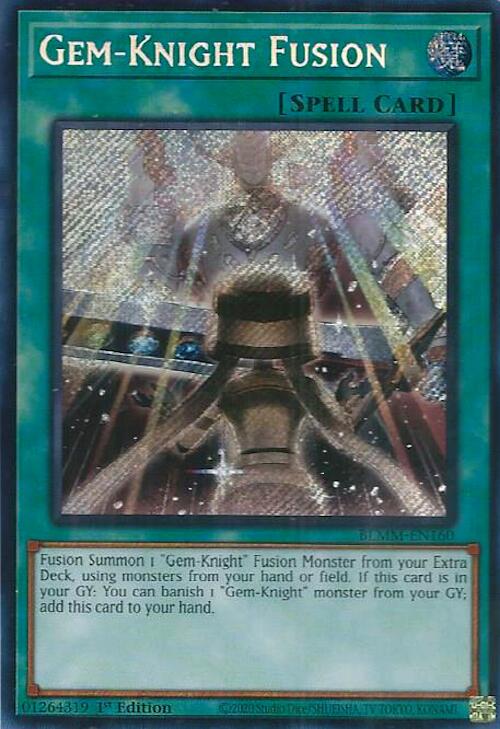 Gem-Knight Fusion [BLMM-EN160] Secret Rare | Pegasus Games WI