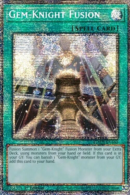 Gem-Knight Fusion (Starlight Rare) [BLMM-EN160] Starlight Rare | Pegasus Games WI