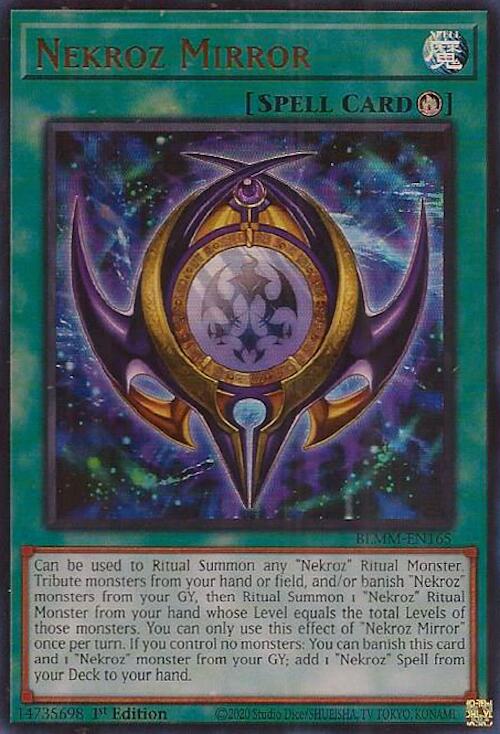 Nekroz Mirror [BLMM-EN165] Ultra Rare | Pegasus Games WI