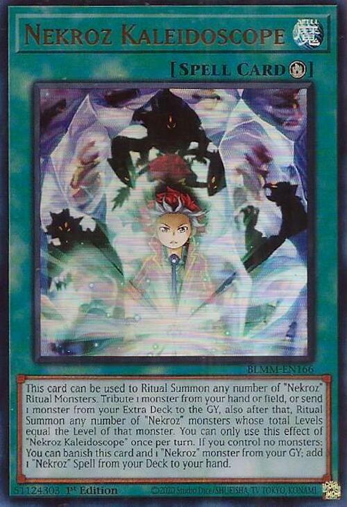 Nekroz Kaleidoscope [BLMM-EN166] Ultra Rare | Pegasus Games WI