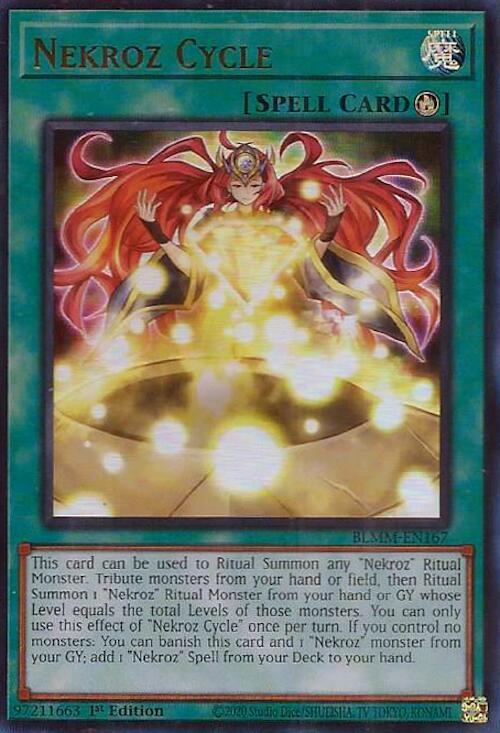 Nekroz Cycle [BLMM-EN167] Ultra Rare | Pegasus Games WI