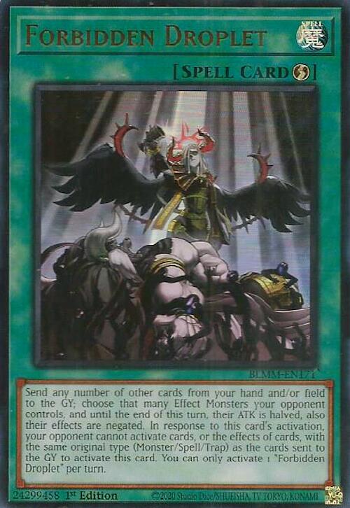 Forbidden Droplet [BLMM-EN171] Ultra Rare | Pegasus Games WI