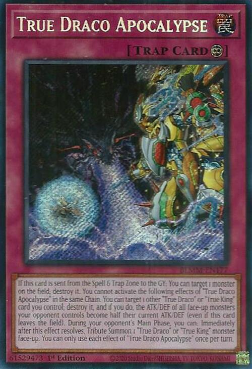 True Draco Apocalypse [BLMM-EN177] Secret Rare | Pegasus Games WI
