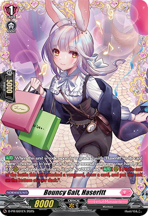 Bouncy Gait, Haseritt (D-PR/601EN) [D Promo Cards] | Pegasus Games WI