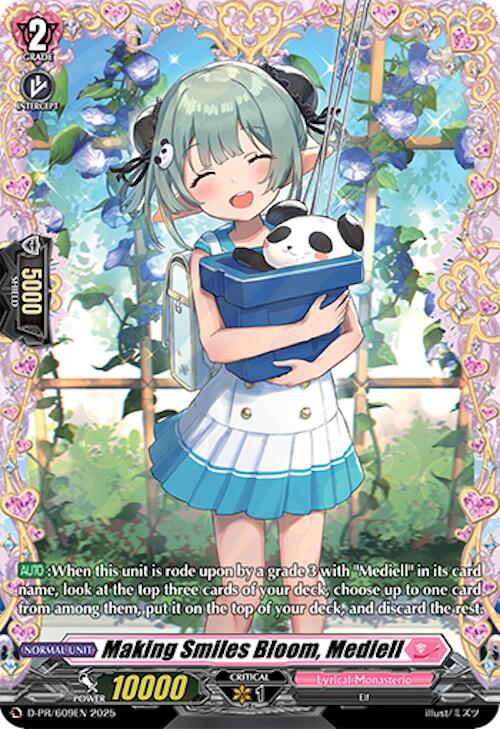 Making Smiles Bloom, Mediell (D-PR/609EN) [D Promo Cards] | Pegasus Games WI