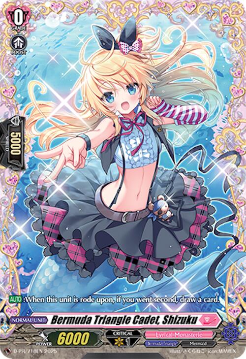 Bermuda Triangle Cadet, Shizuku (D-PR/718EN) [D Promo Cards] | Pegasus Games WI
