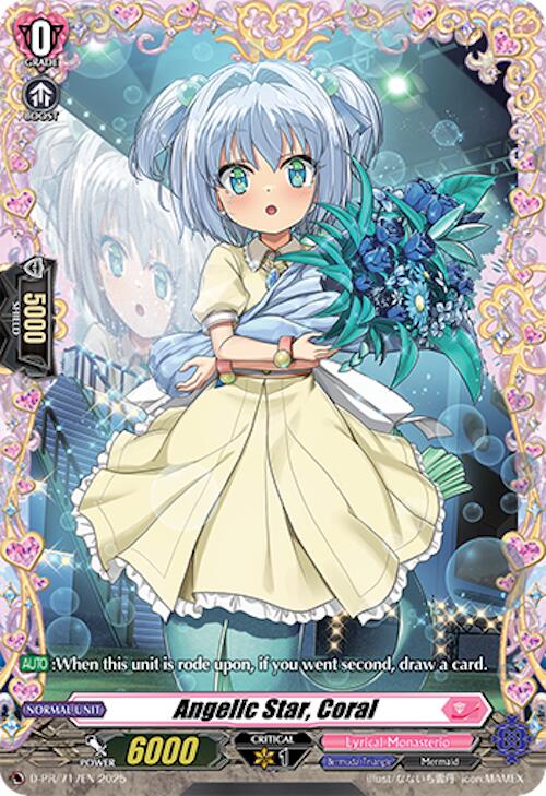 Angelic Star, Coral (D-PR/717EN) [D Promo Cards] | Pegasus Games WI