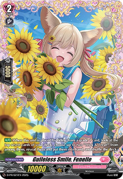 Guileless Smile, Fenelle (D-PR/627EN) [D Promo Cards] | Pegasus Games WI