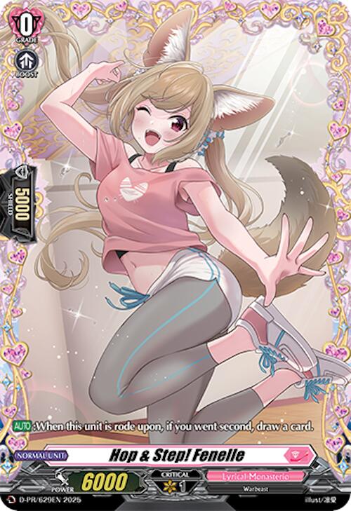 Hop & Step! Fenelle (D-PR/629EN) [D Promo Cards] | Pegasus Games WI