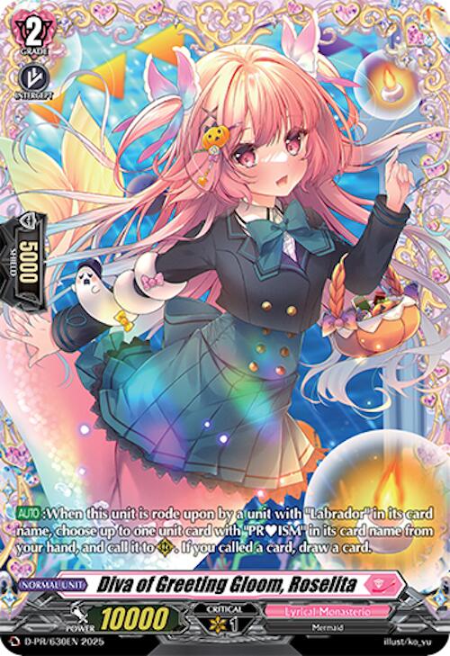 Diva of Greeting Gloom, Roselita (D-PR/630EN) [D Promo Cards] | Pegasus Games WI