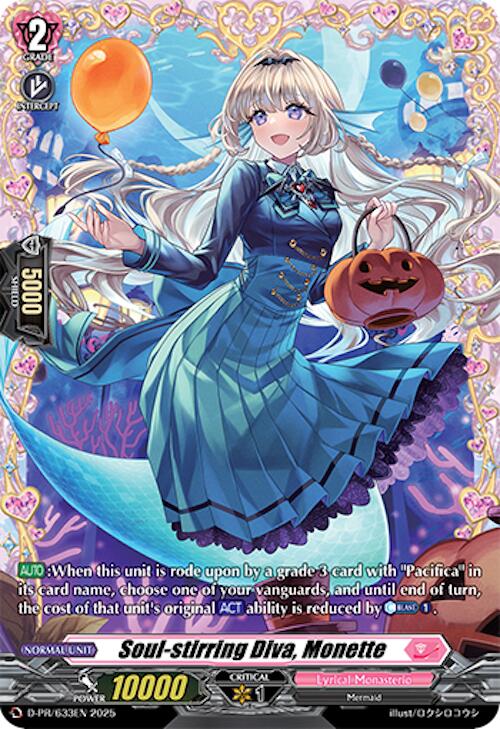 Soul-stirring Diva, Monette (D-PR/633EN) [D Promo Cards] | Pegasus Games WI