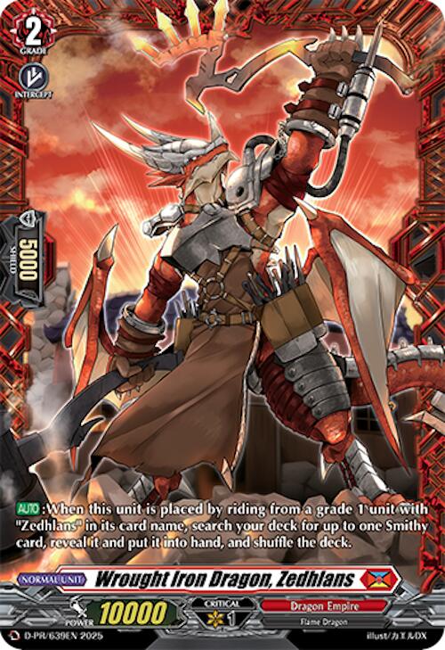 Wrought Iron Dragon, Zedhlans (D-PR/639EN) [D Promo Cards] | Pegasus Games WI