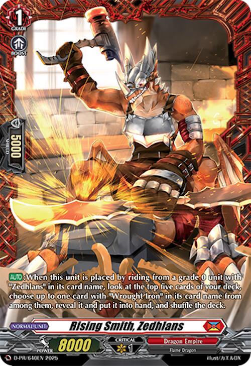 Rising Smith, Zedhlans (D-PR/640EN) [D Promo Cards] | Pegasus Games WI