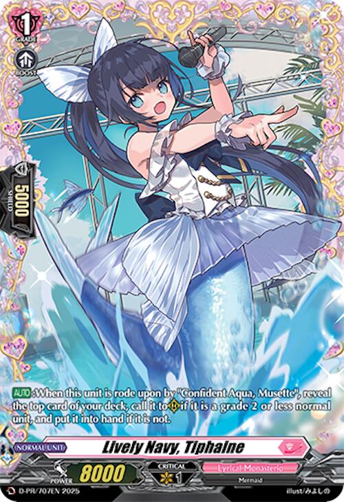 Lively Navy, Tiphaine (D-PR/707EN) [D Promo Cards] | Pegasus Games WI