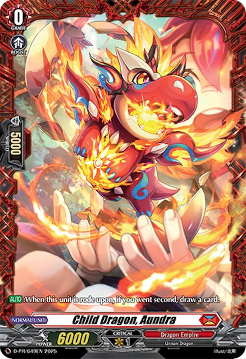 Child Dragon, Aundra (D-PR/649EN) [D Promo Cards] | Pegasus Games WI