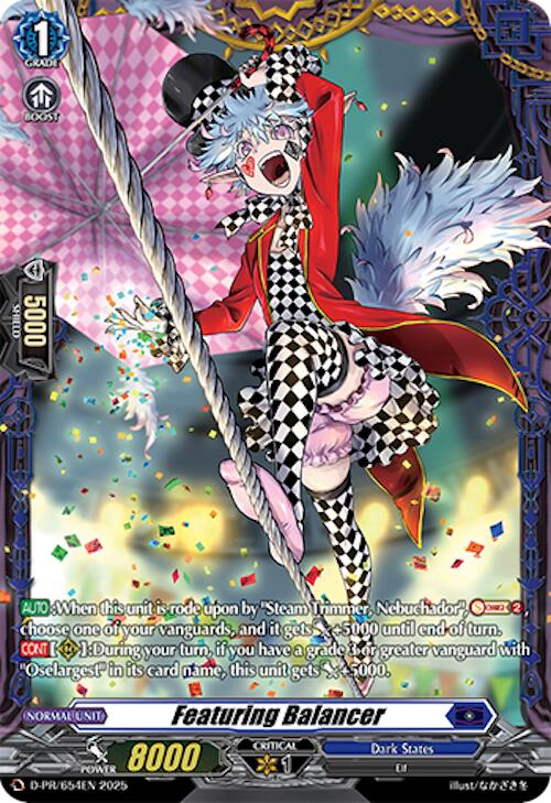 Featuring Balancer (D-PR/654EN) [D Promo Cards] | Pegasus Games WI
