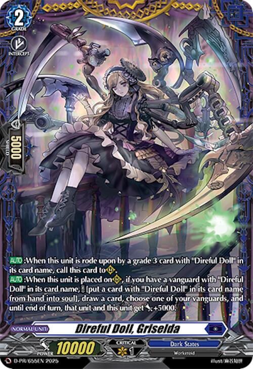 Direful Doll, Griselda (D-PR/655EN) [D Promo Cards] | Pegasus Games WI