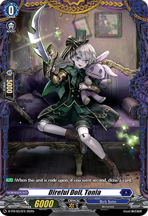 Direful Doll, Tonia (D-PR/657EN) [D Promo Cards] | Pegasus Games WI