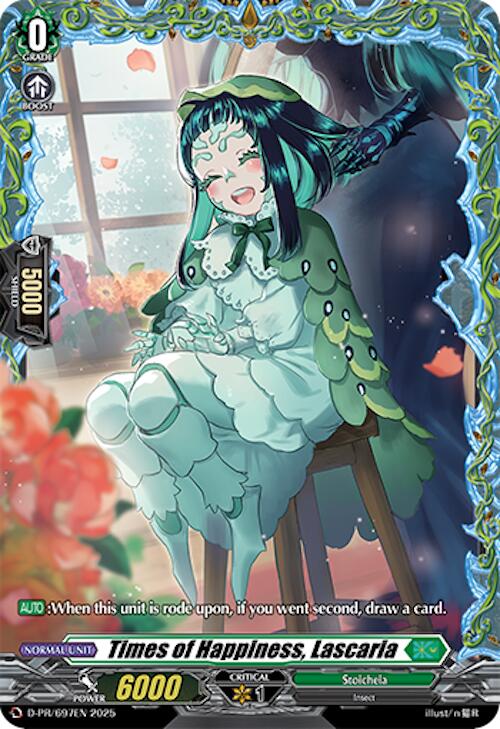 Times of Happiness, Lascaria (D-PR/697EN) [D Promo Cards] | Pegasus Games WI
