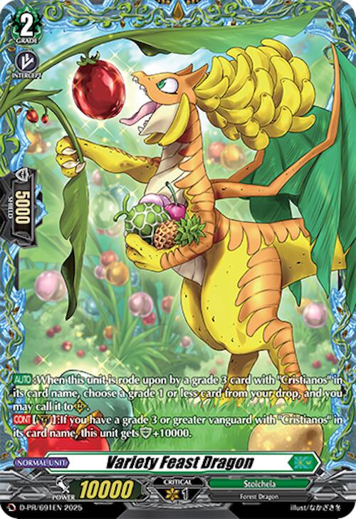 Variety Feast Dragon (D-PR/691EN) [D Promo Cards] | Pegasus Games WI