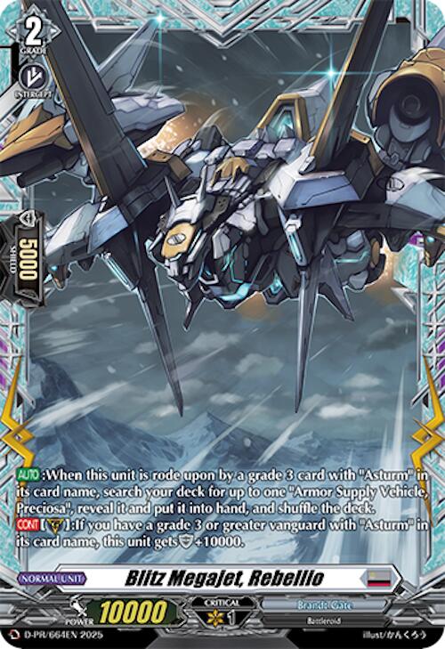 Blitz Megajet, Rebellio (D-PR/664EN) [D Promo Cards] | Pegasus Games WI