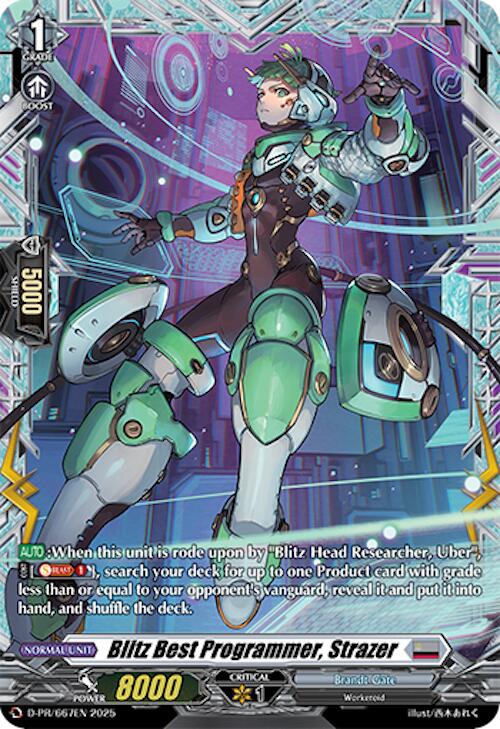 Blitz Best Programmer, Strazer (D-PR/667EN) [D Promo Cards] | Pegasus Games WI