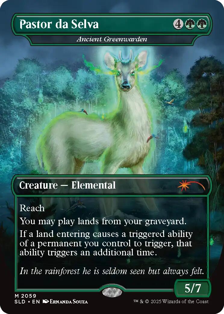 Pastor da Selva - Ancient Greenwarden [Secret Lair Drop Series] | Pegasus Games WI