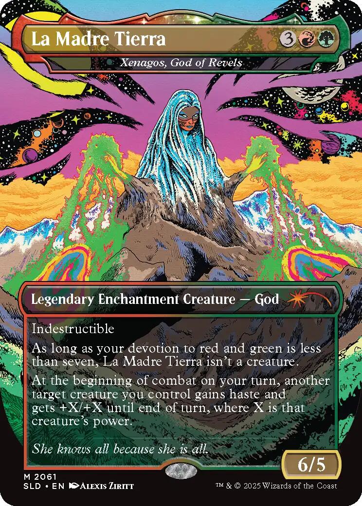 La Madre Tierra - Xenagos, God of Revels [Secret Lair Drop Series] | Pegasus Games WI