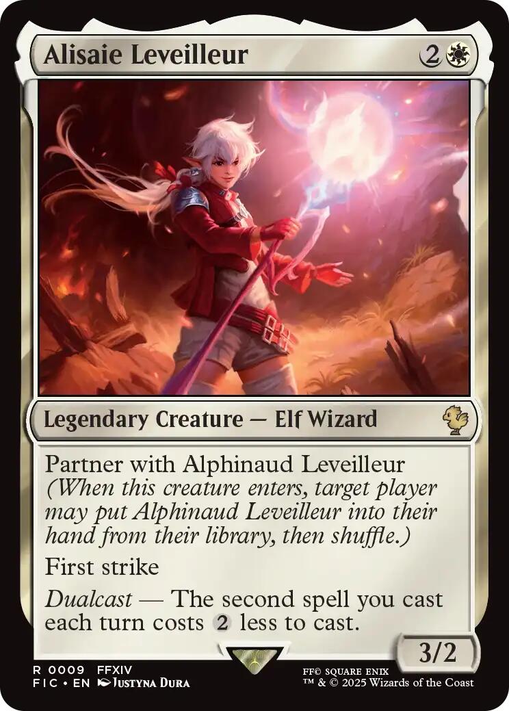 Alisaie Leveilleur (Surge Foil) [FINAL FANTASY Commander] | Pegasus Games WI