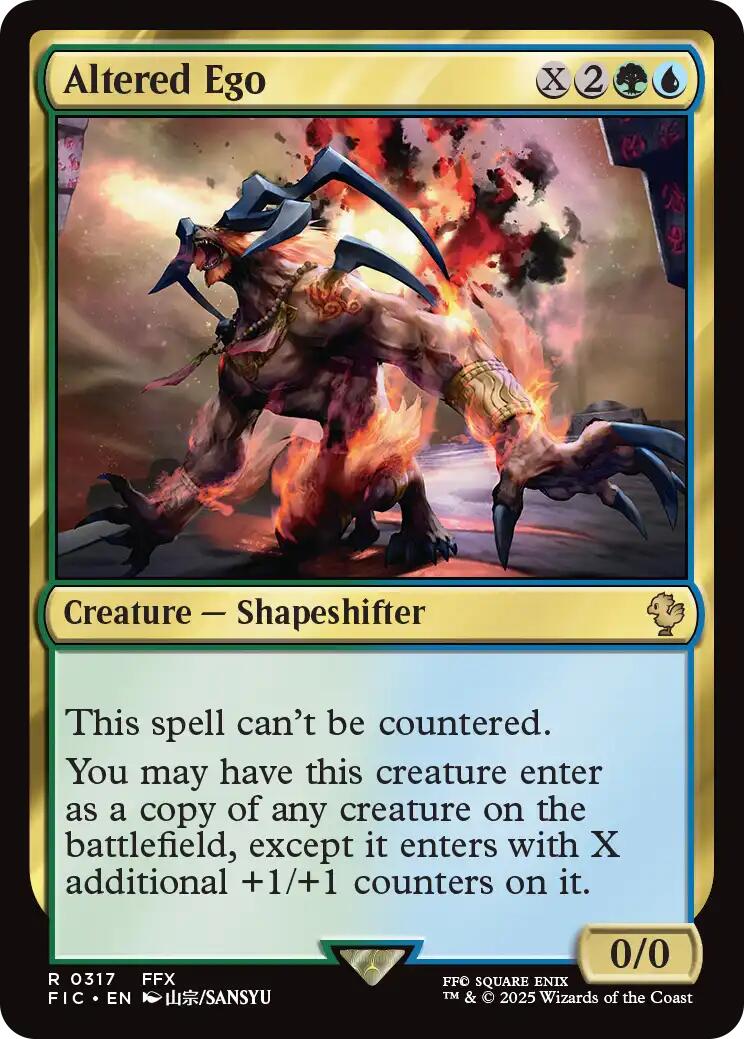 Altered Ego (Surge Foil) [FINAL FANTASY Commander] | Pegasus Games WI
