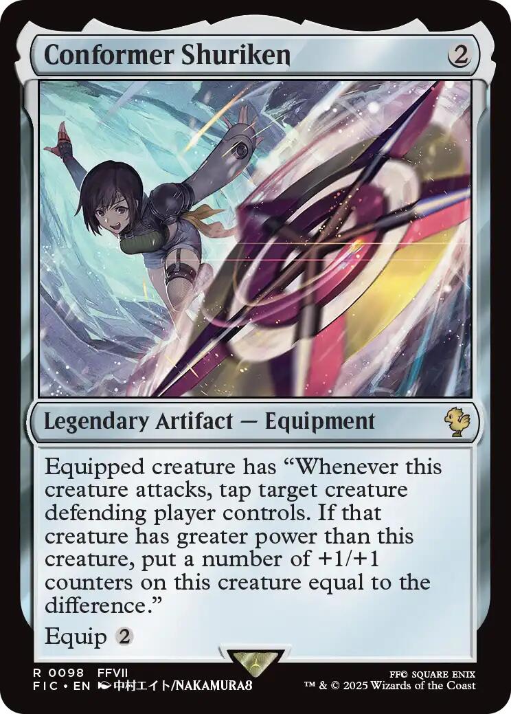 Conformer Shuriken (Surge Foil) [FINAL FANTASY Commander] | Pegasus Games WI